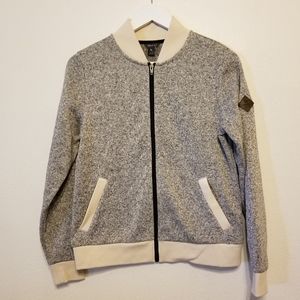 Eddie Bauer Gray and Cream Jacket